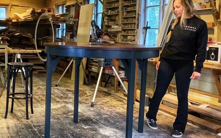 Runtbord byggt av Emma