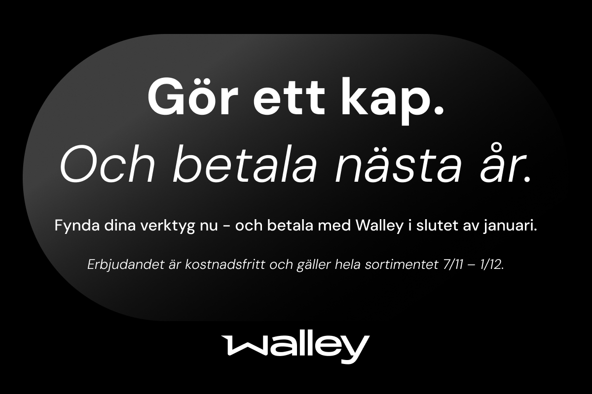 Walleykampanj – köp nu och betala om 2 månader