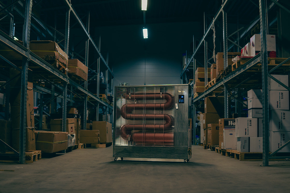 Uppvärmning för garage och verkstad