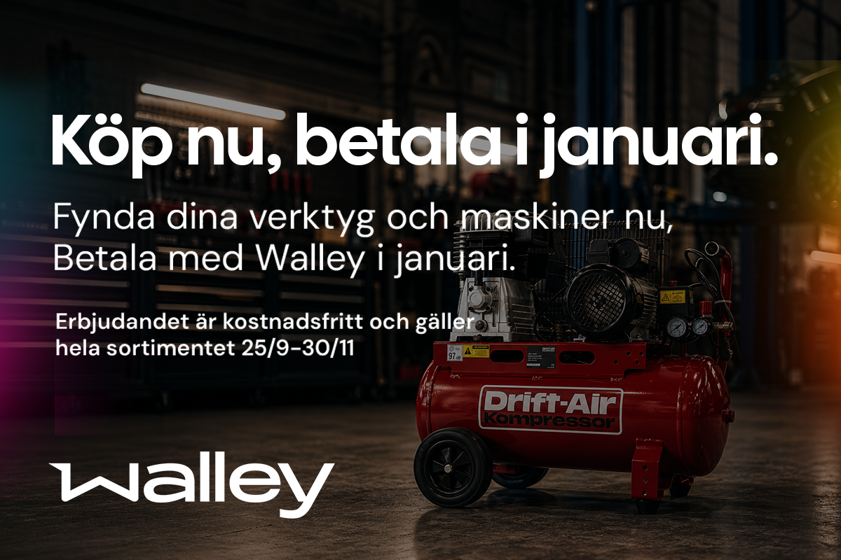 Walleykampanj – köp nu och betala i januari
